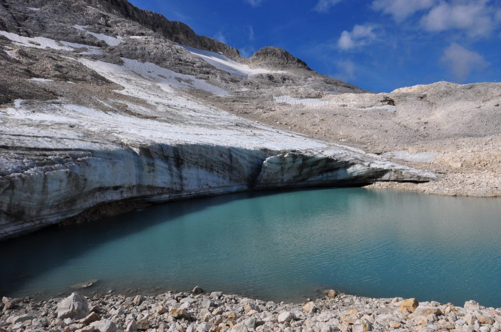 Ghiacciaio e Lago della Fradusta, foto SA