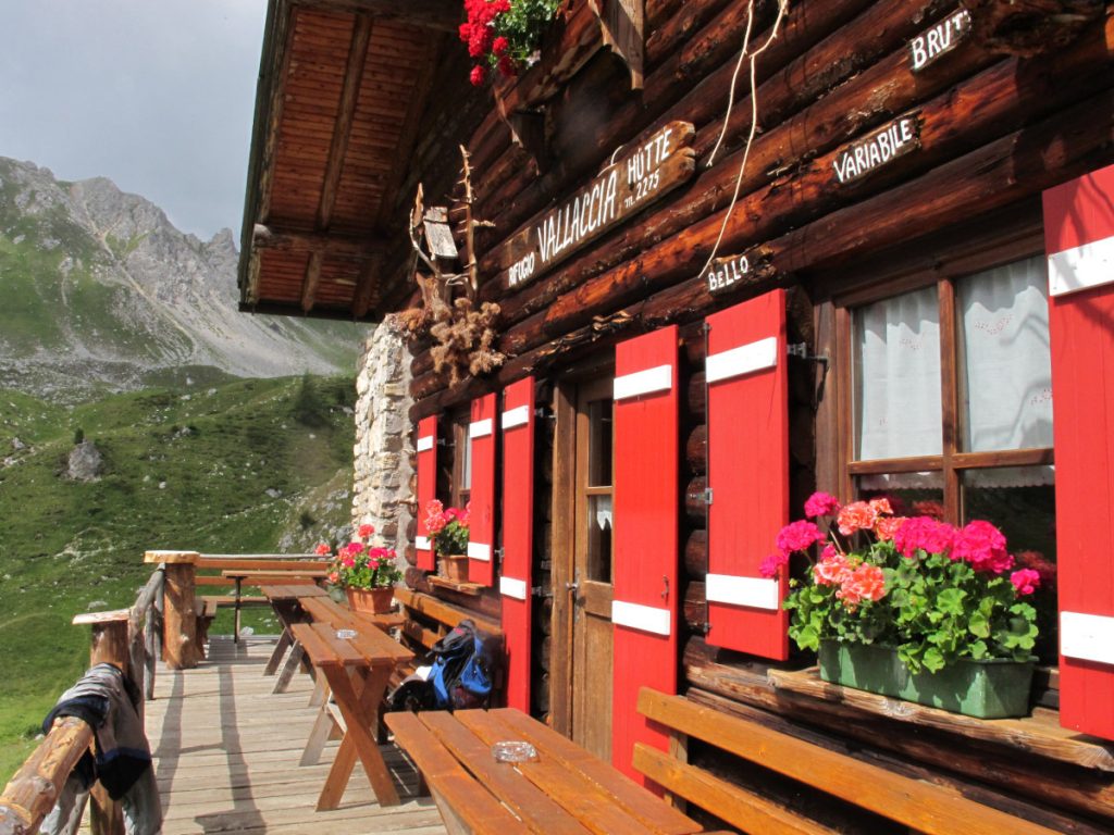 Il rifugio Vallaccia, foto SA