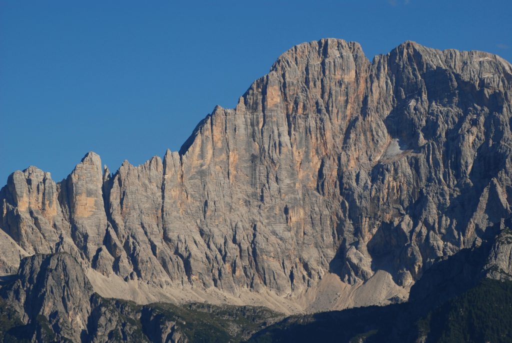 La parete Nord-ovest della Civetta