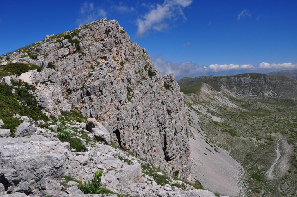 La parete del Costone