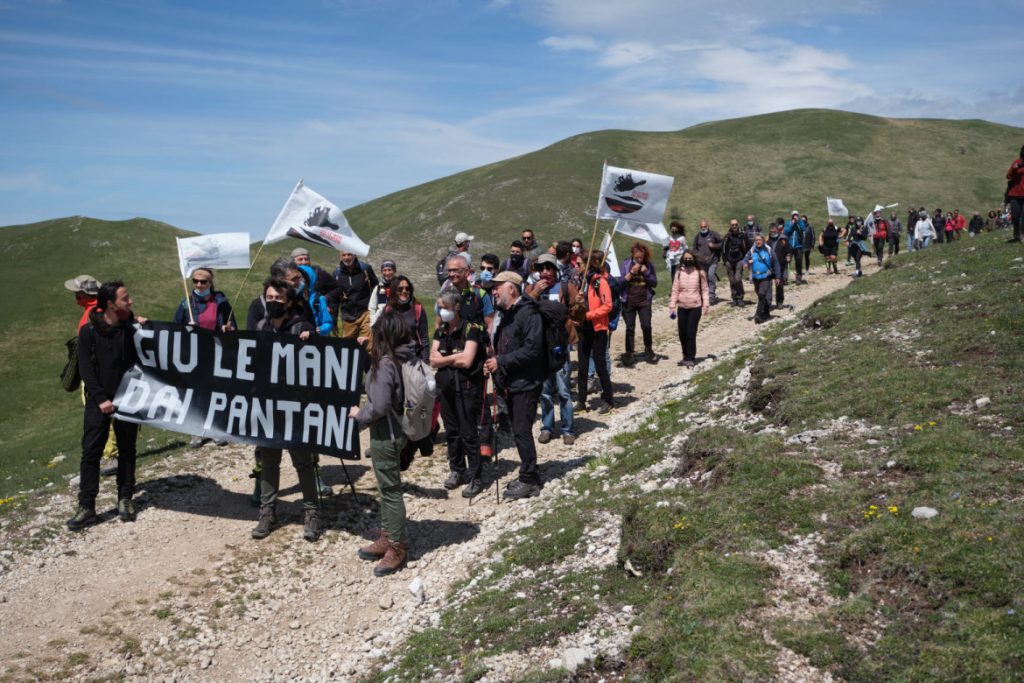 L'ultima manifestazione ai Pantani