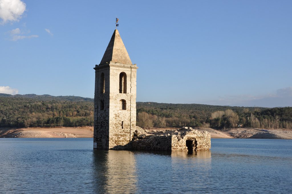 Lago di Vilanova de Sau - Foto Wikimedia Commons @Josep Bracons