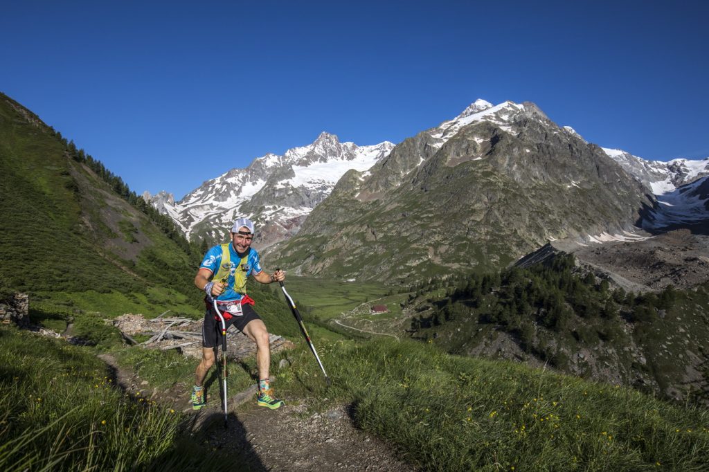 Andrea in gara. Foto archivio Andrea Macchi