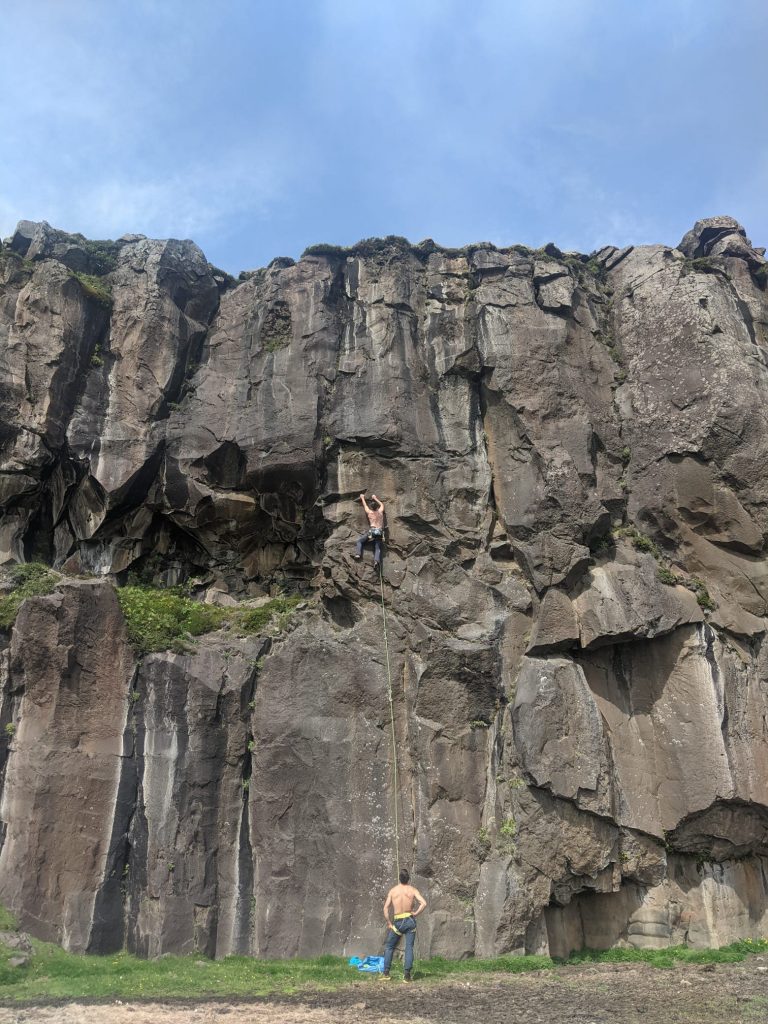 Uno scatto di questi giornate trascorse in Islanda. Foto Della Bordella