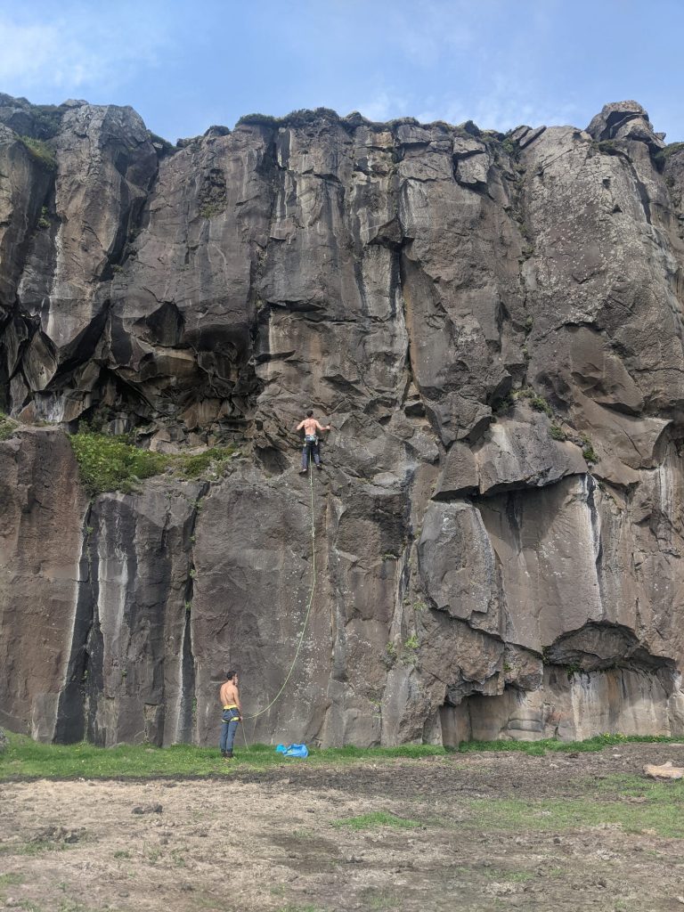 Uno scatto di questi giornate trascorse in Islanda. Foto Della Bordella