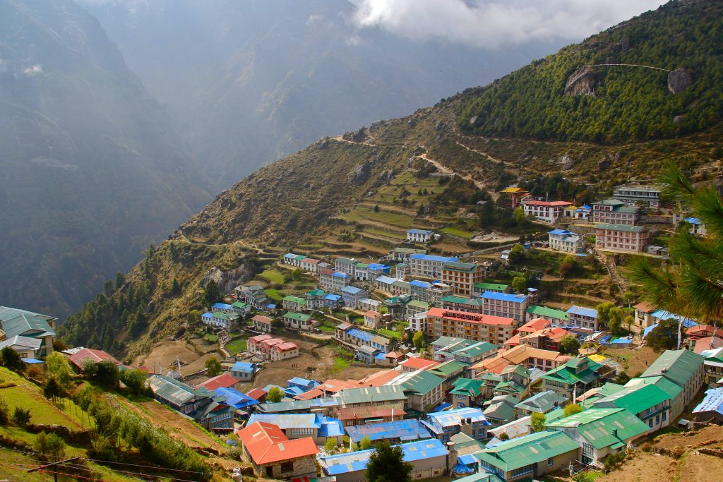 Namche Bazaar - Foto Kalle Kortelainen @Unsplash