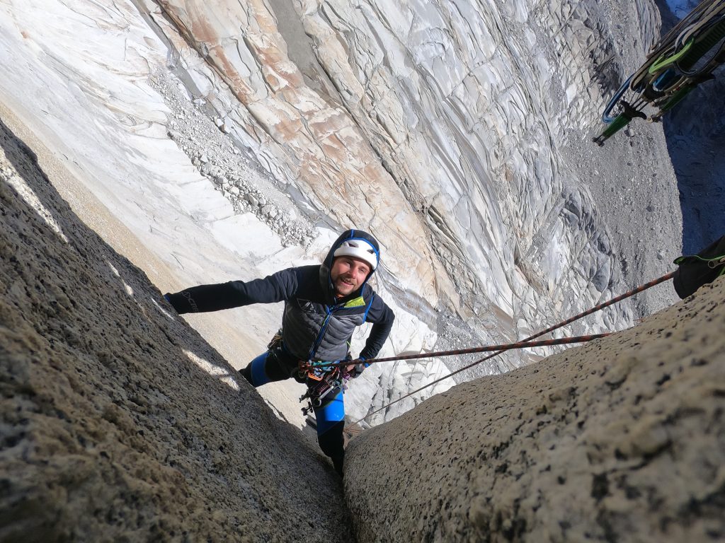 Matteo in Patagonia. Foto per gentile concessione della famiglia Pasquetto