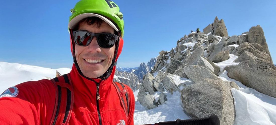 alex honnold, monte bianco, petit dru