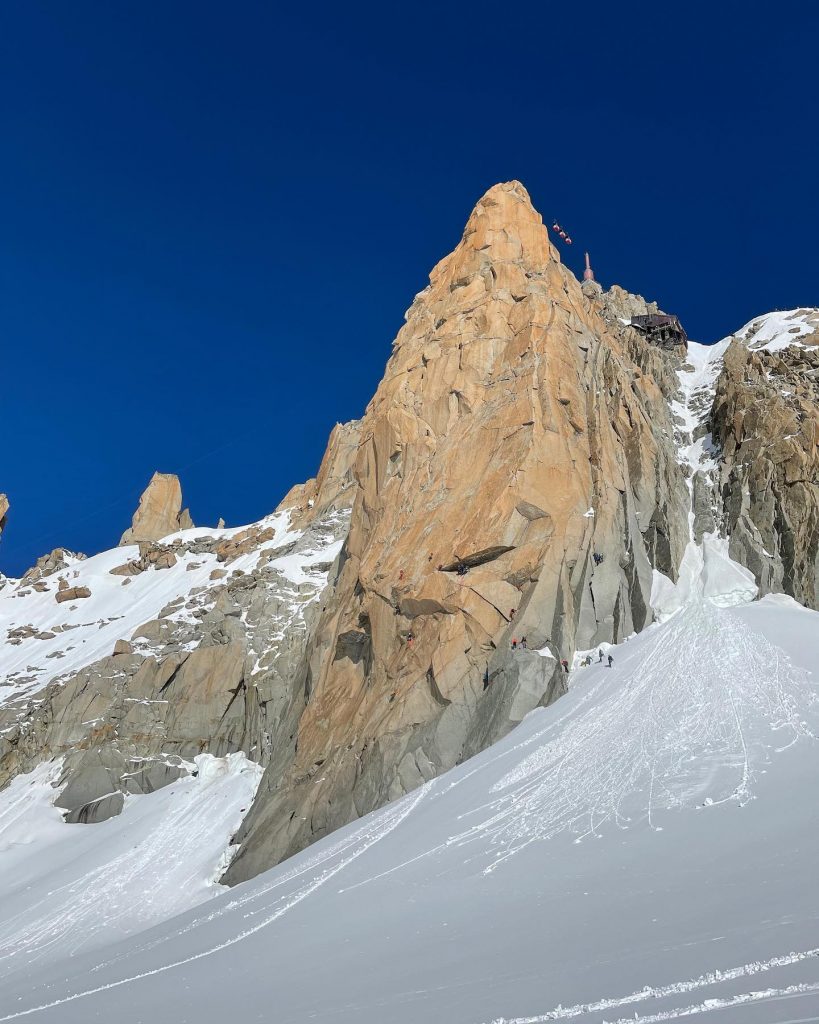 Aiguille du Midi - Foto IG Alex Honnold