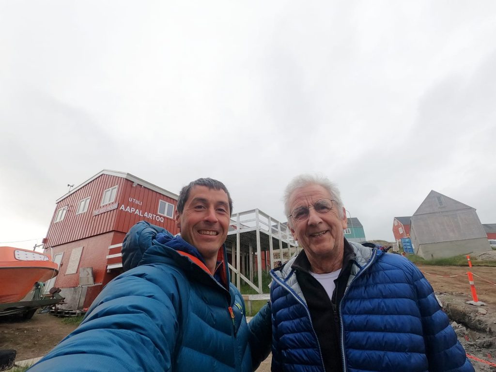 Matteo con Robert Peroni. Foto Facebook Matteo Della Bordella