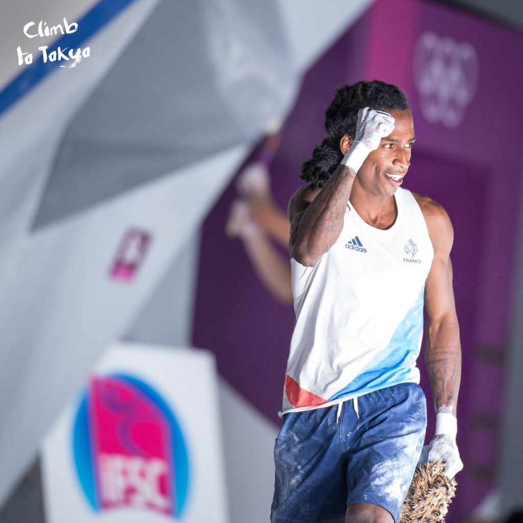 Mickael Mawem, vincitore nel boulder - Foto Instagram IFSC