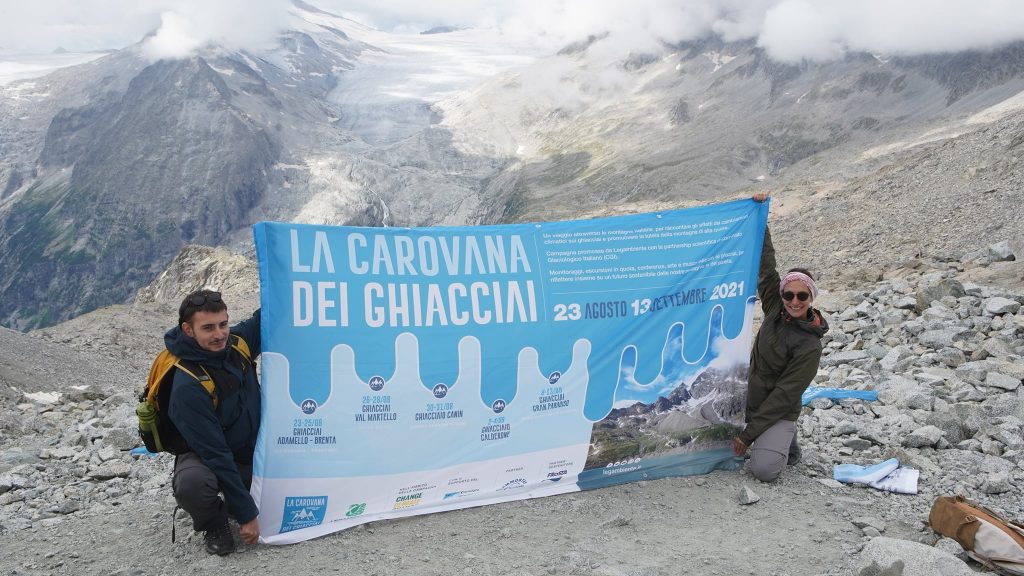 Carovana dei ghiacciai, Adamello - Foto FB Legambiente Alpi