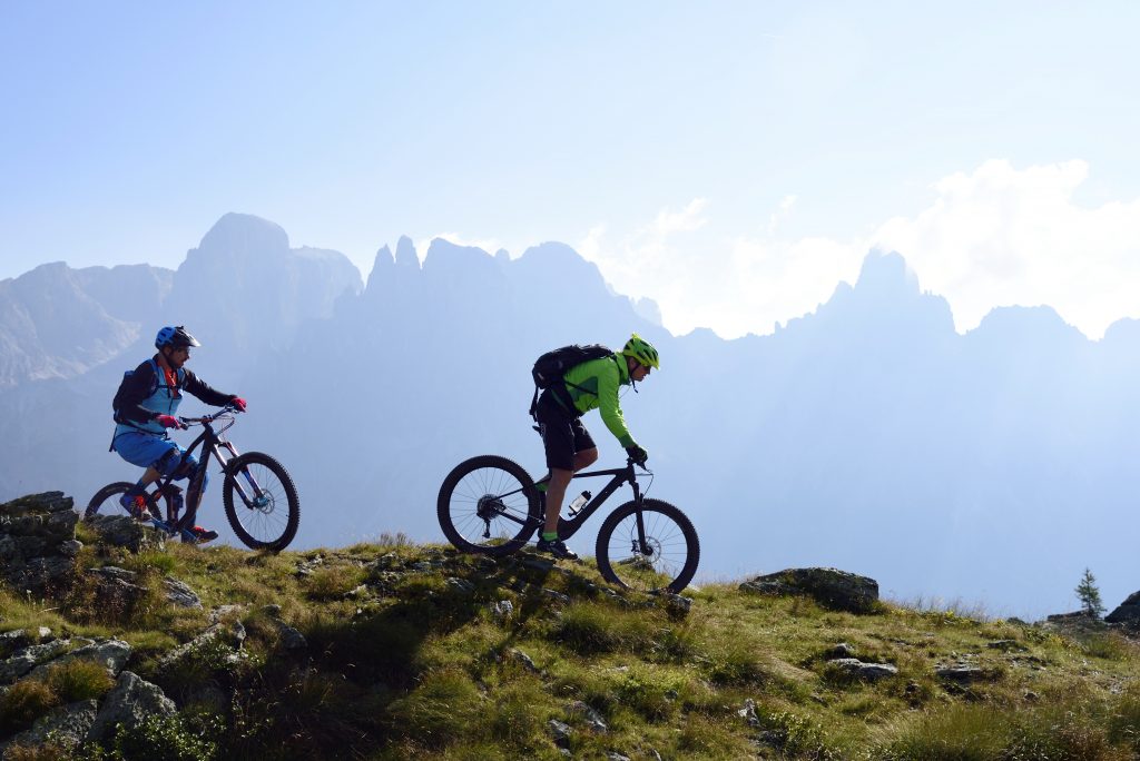 Mountain Bike a San Martino di Castrozza. Foto R. Glaser