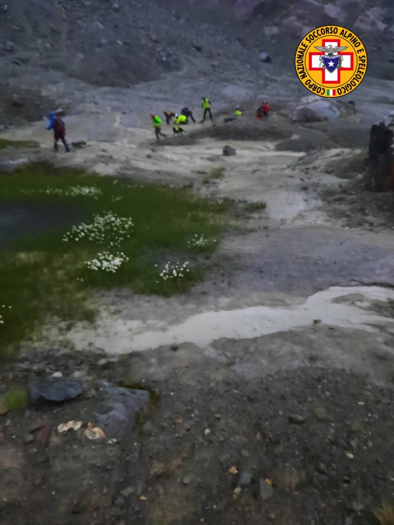 Intervento Valfurva - Foto CNSAS Lombardia