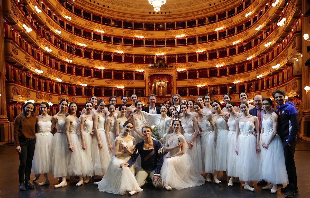 Carla Fracci al  Teatro alla Scala nel 1980  ANSA /  Brescia e Amisano FONDAZIONE TEATRO LA SCALA