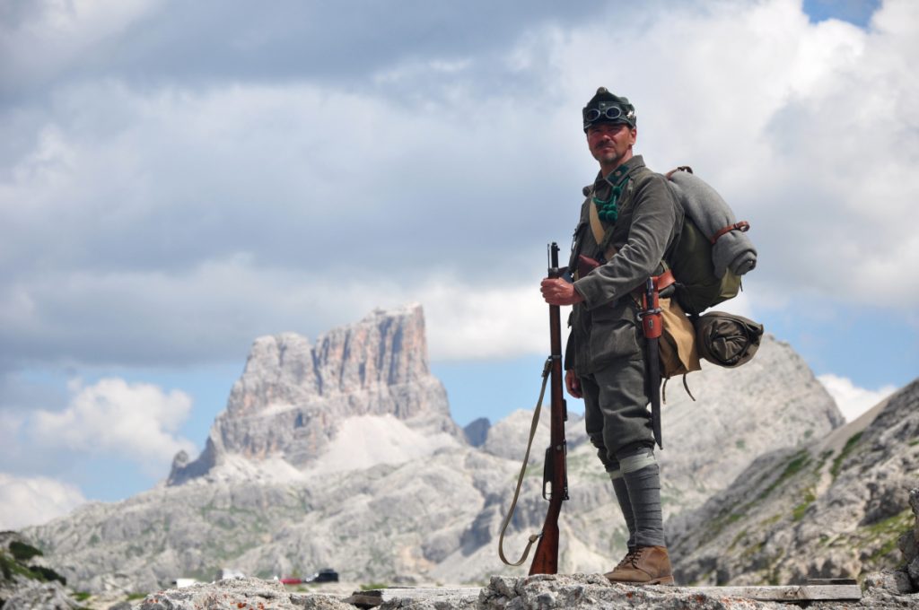 grande guerra, dolomiti