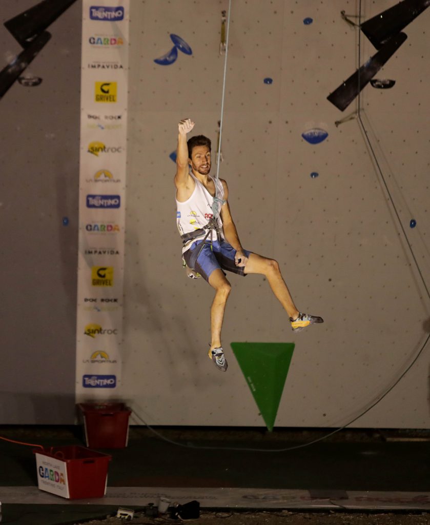 Stefano Ghisolfi
vince la Lead. Foto @ Newspower.it