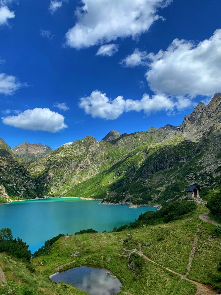 Lago del Barbellino dal rifugio. Foto @ Francesca Cortinovis 