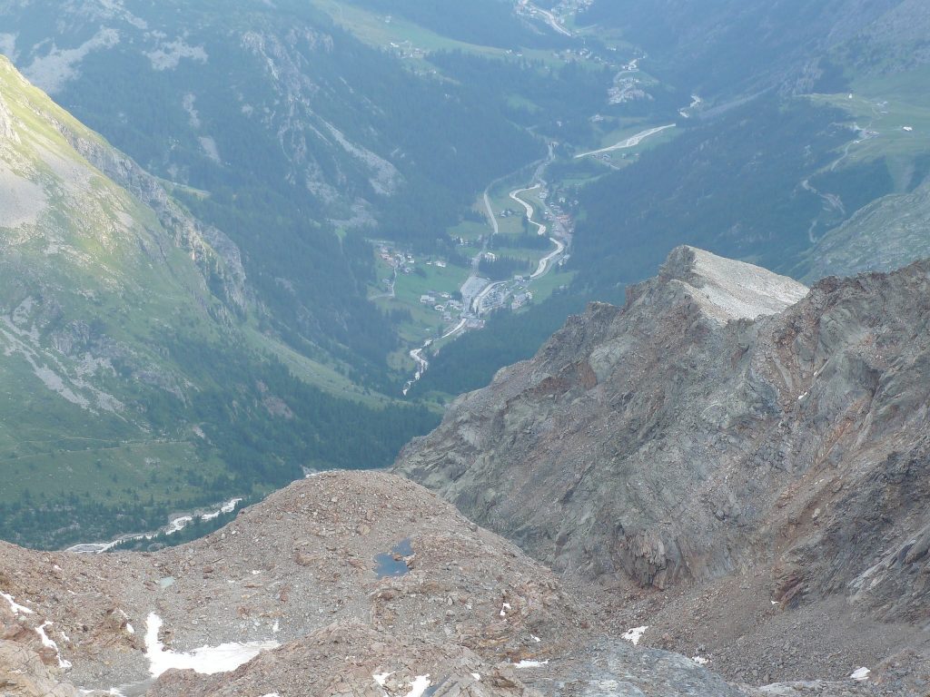 Stafal vista dal rifugio Quintino Sella al Felik - Foto Wikimedia Commons @Franco56