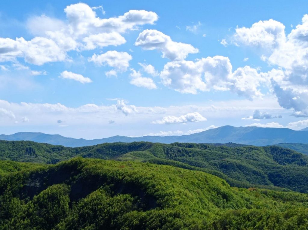 Vista dal Monte Barigazzzo (PR)