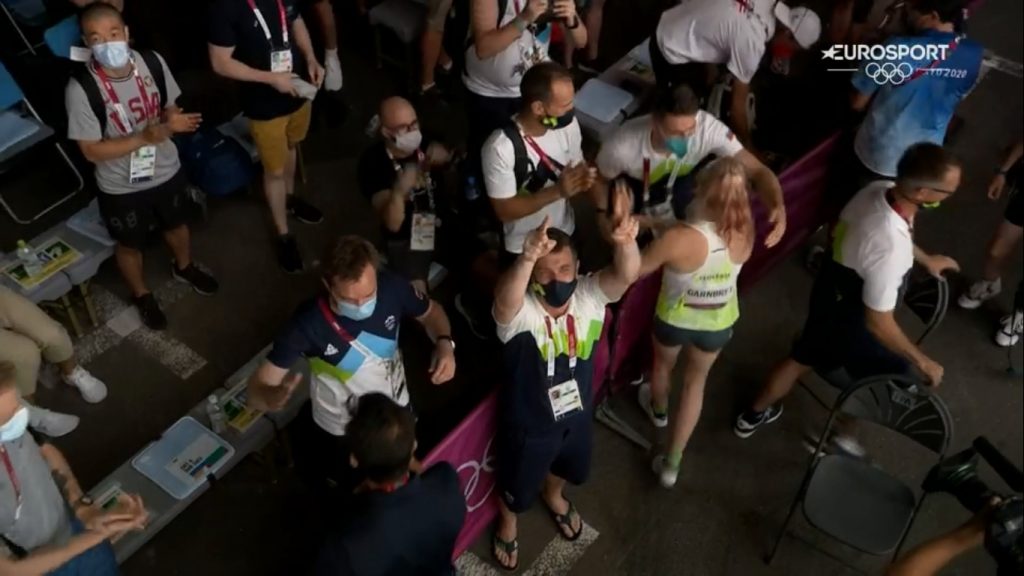 Festeggiamenti nel settore sloveno