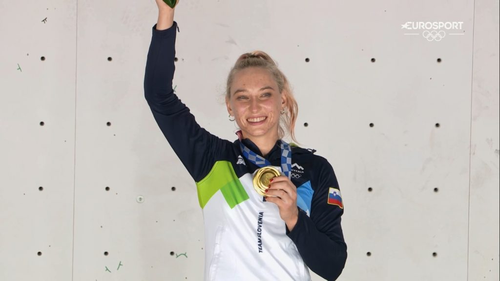 Janja Garnbret e il suo oro strameritato