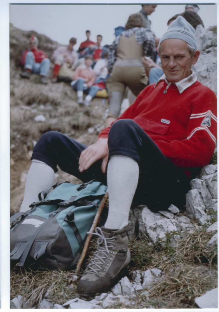 Giovanni Ratti. Foto archivio Ragni di Lecco