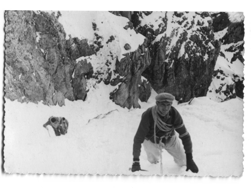 Giovanni Ratti. Foto archivio Ragni di Lecco