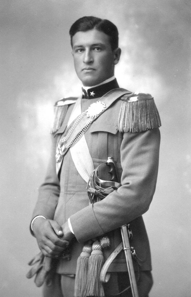 Nel 1928 Gervasutti è sottotenente di artiglieria di montagna a Cuneo. Fondo Andrea Filippi/Centro documentazione Museo Nazionale della Montagna - CAI Torino