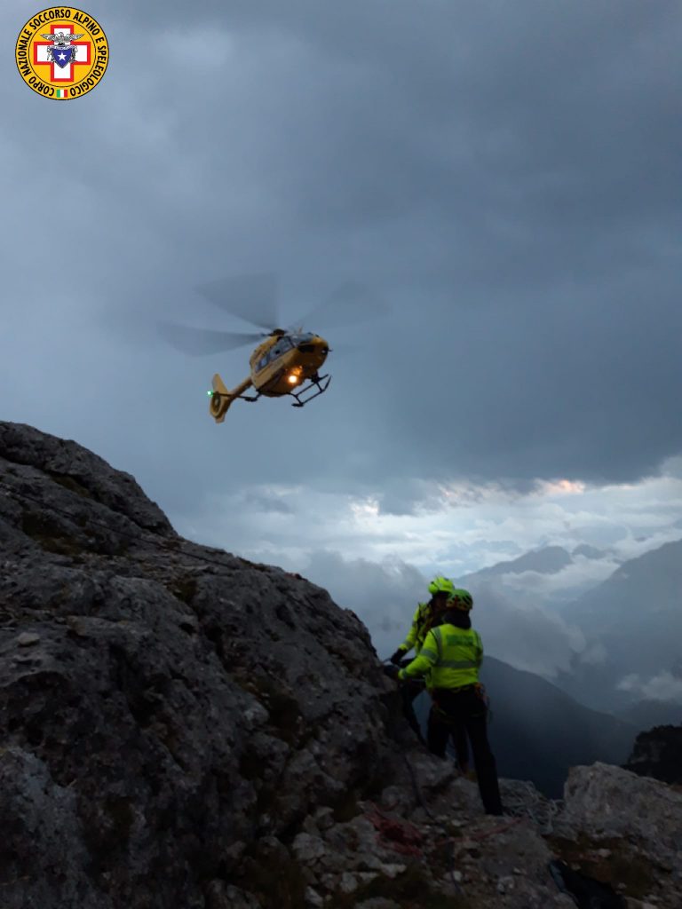 Foto intervento Lagazuoi @ CNSAS Veneto
