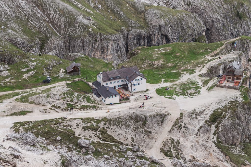Rifugio Vajolet, foto @ wikimedia