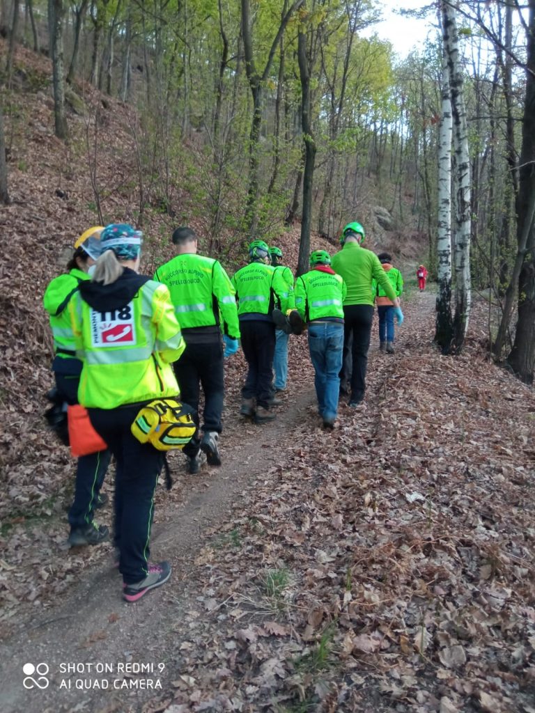 Foto repertorio Fb Soccorso Alpino e Speleologico Piemonte - CNSAS