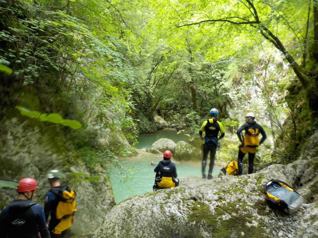 Fosso di Riancoli - Foto FB Centro Canyoning Natura Avventura