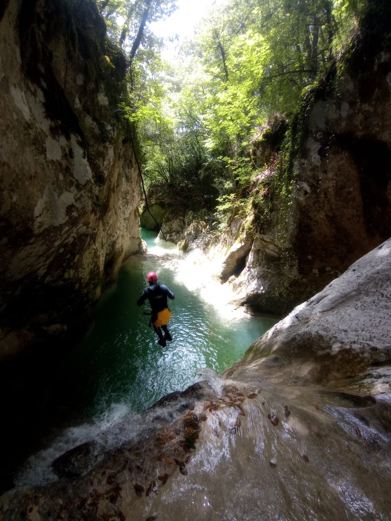 Fosso di Riancoli - Foto FB Centro Canyoning Natura Avventura