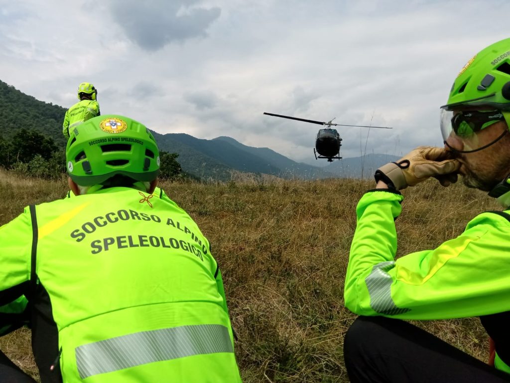 Foto repertorio Fb Soccorso Alpino e Speleologico Piemonte - CNSAS
