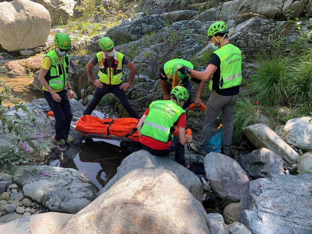 Foto repertorio Fb Soccorso Alpino e Speleologico Piemonte - CNSAS