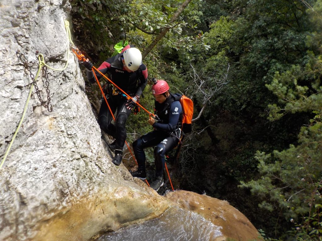 Forra del Casco - Foto FB Centro Canyoning Natura Avventura