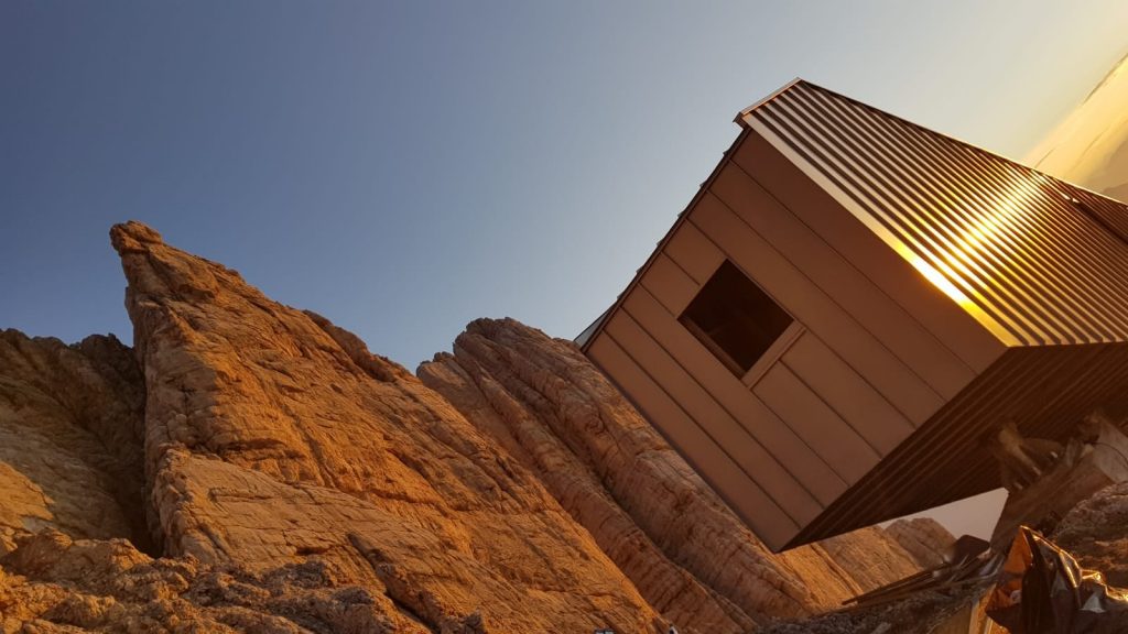 Bivacco Fanton - Foto FB Fondazione Architettura Belluno Dolomiti