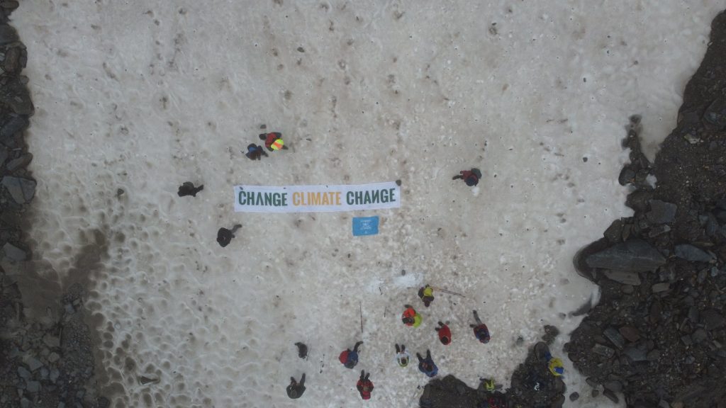 Ghiacciaio della Capra - Foto FB Legambiente Alpi