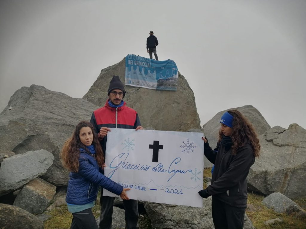 Ghiacciaio della Capra - Foto FB Legambiente Alpi