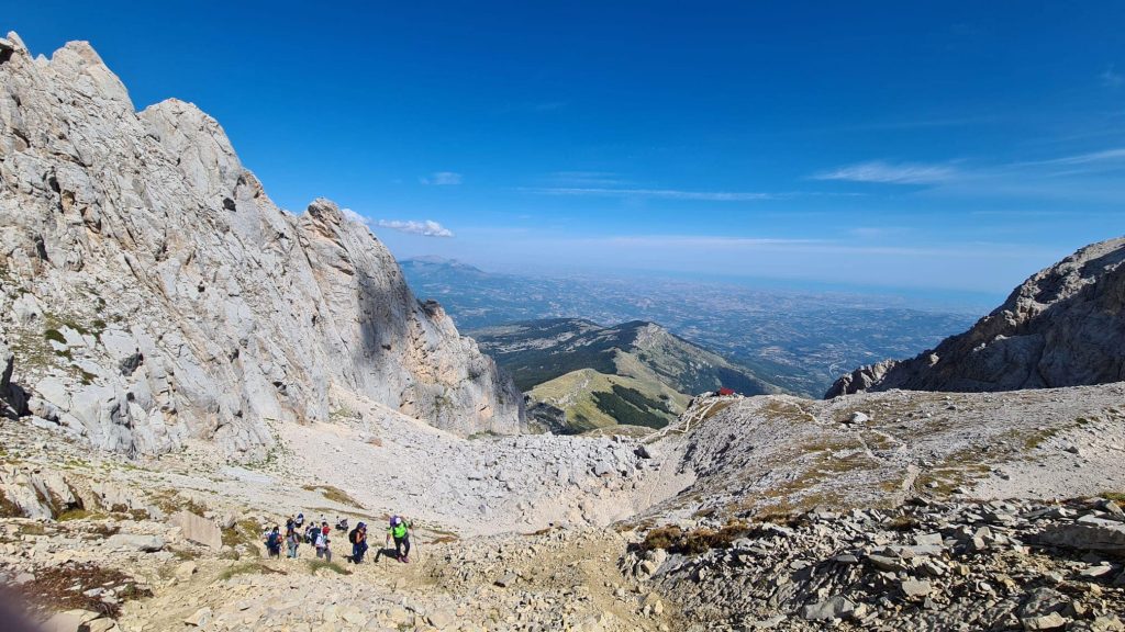 "Ghiacciaio" del Calderone - Foto FB Università degli Studi dell
