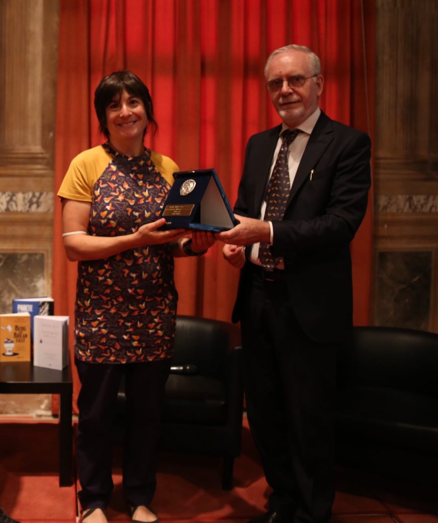 Premiazione Irene Borgna - Foto FB Premio Mario Rigoni Stern