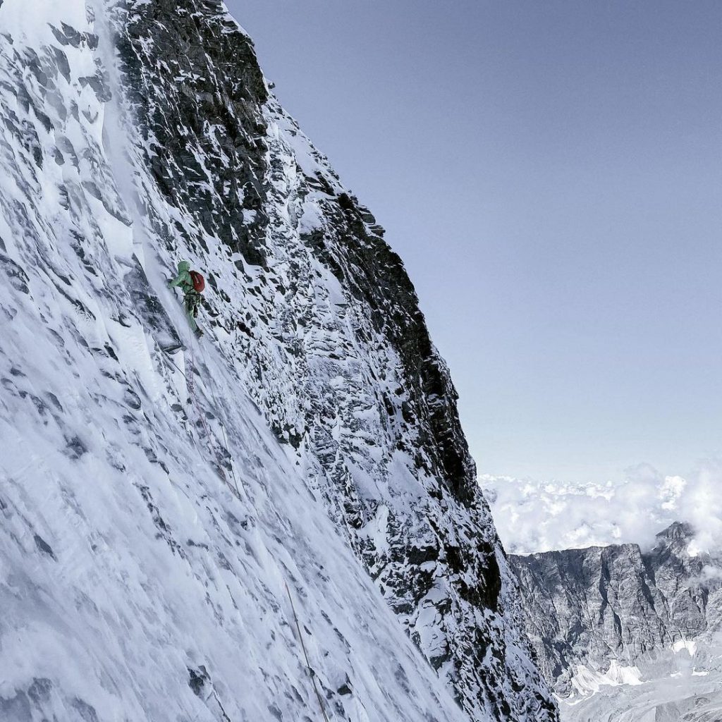 Nord del Cervino. Foto Instagram Simon Gietl