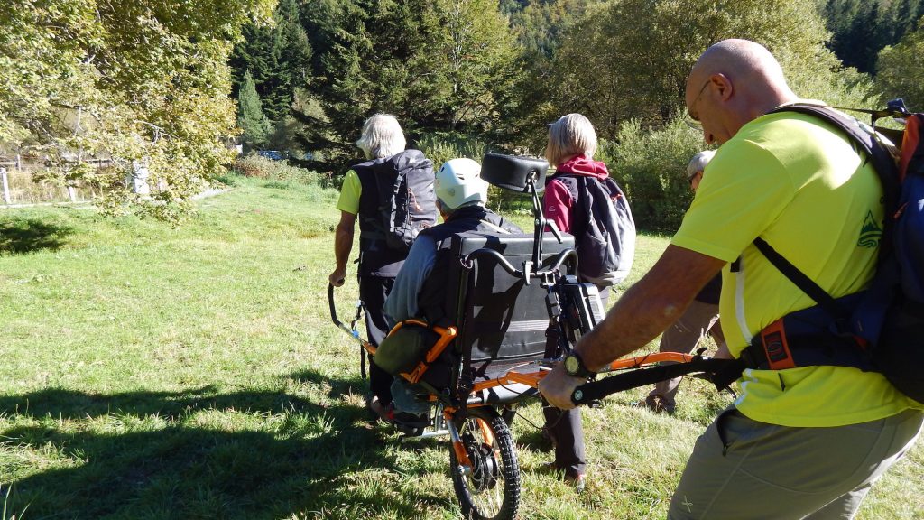 Escursione joelette Parco del Roncolo (RE)