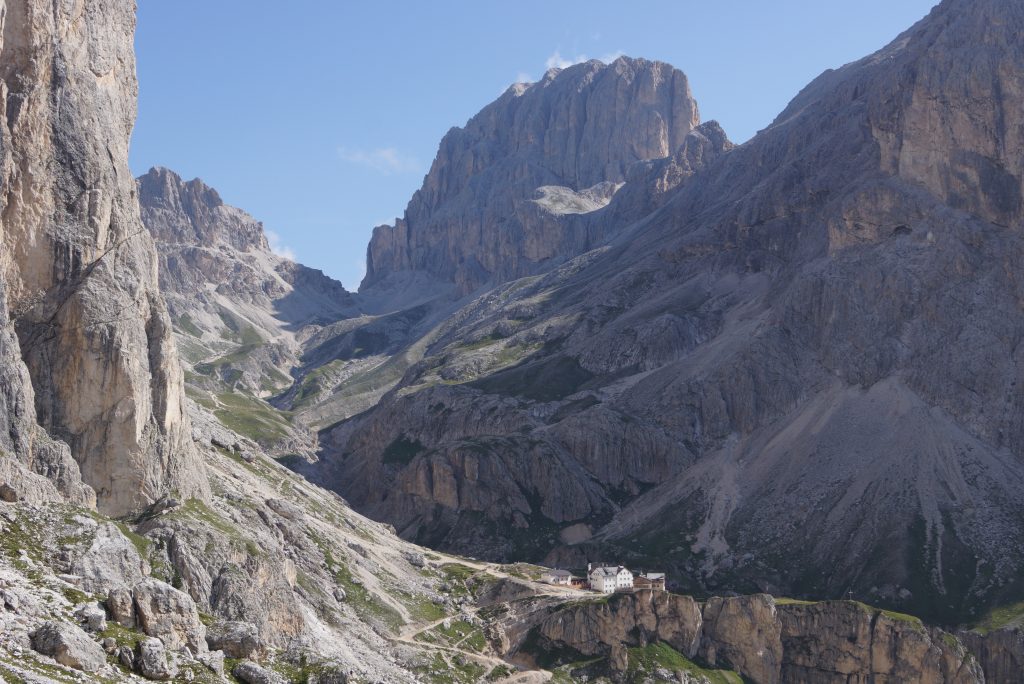 Rifugio Vajolet, foto @ wikimedia