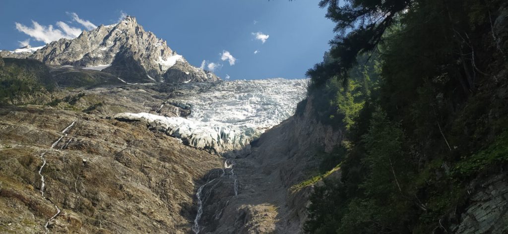 Glacier De bossons. Foto Barbara Valle