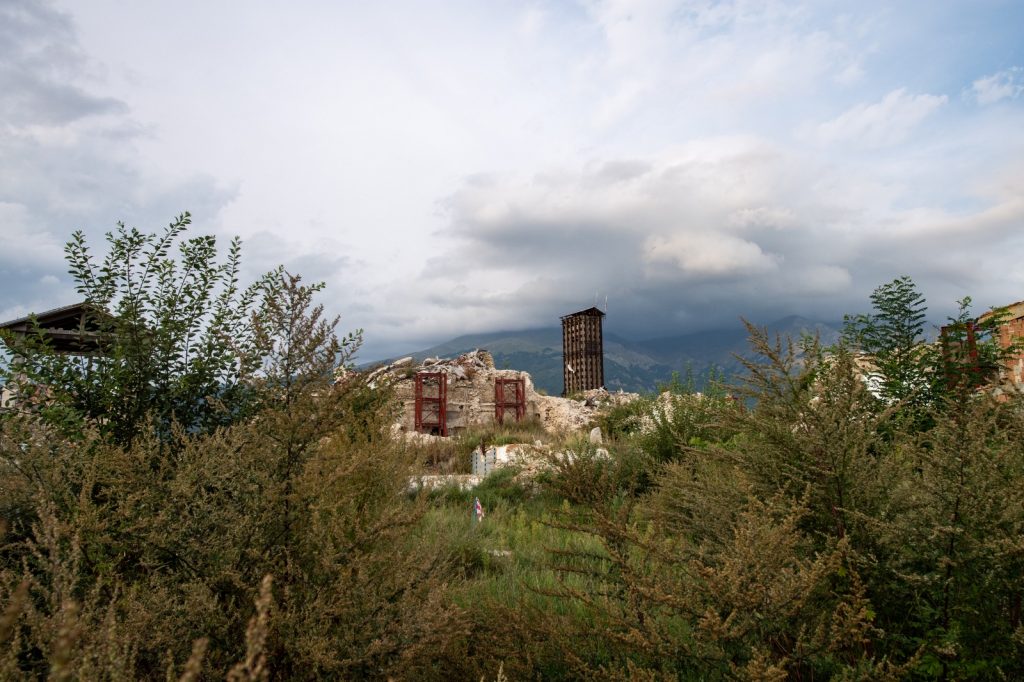Amatrice, agosto 2021 - Foto Francesco Patacchiola