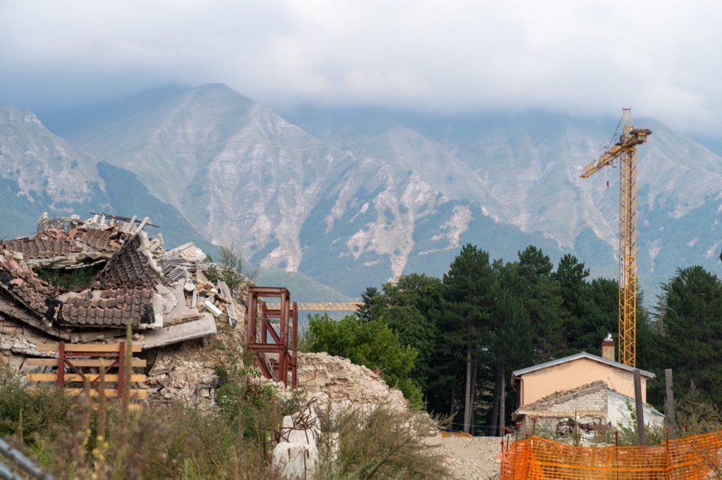 Amatrice, agosto 2021 - Foto Francesco Patacchiola
