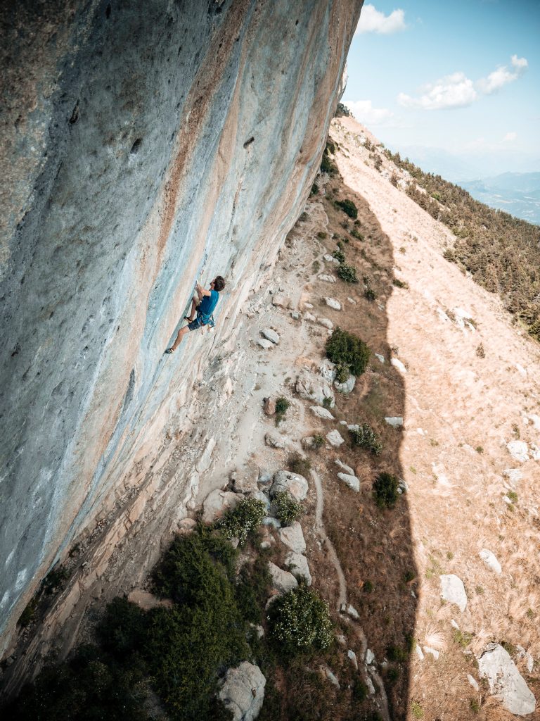 Stefano Ghisolfi su  Bibliographie. Foto Enrico Veronese