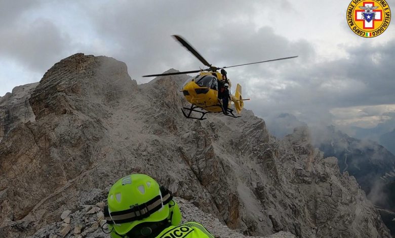ferrata, monte cristallo